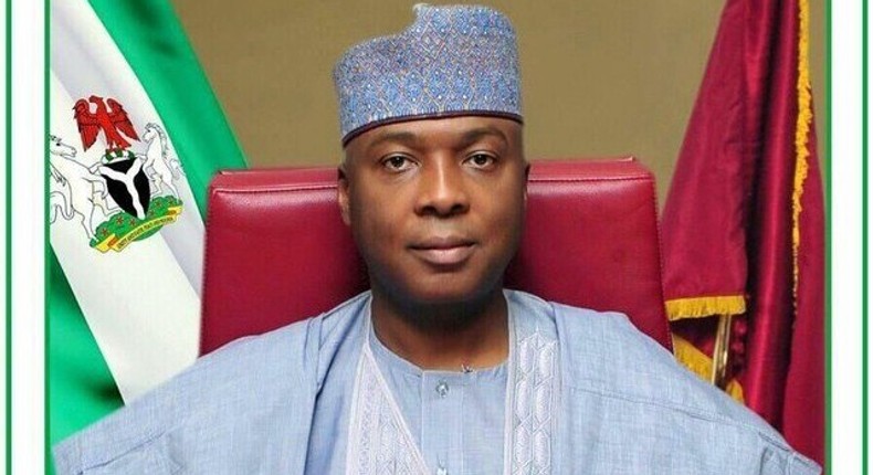 Senate President, Bukola Saraki.