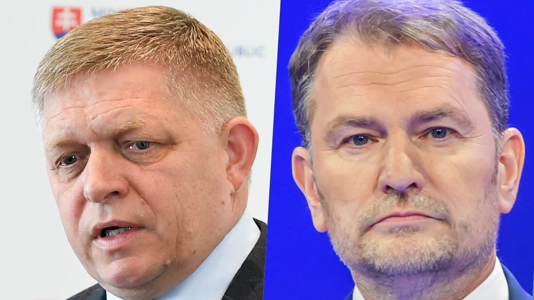 Robert Fico a Igor Matovič.