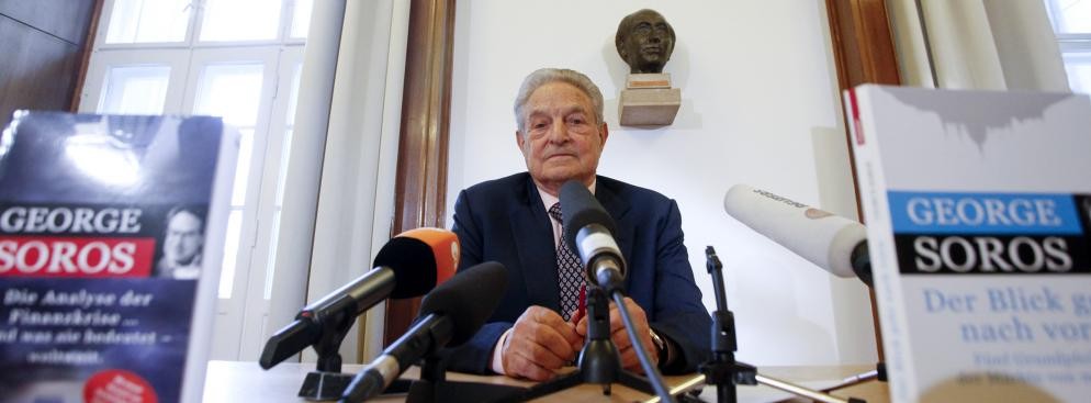 George Soros, miliarder węgierskiego pochodzenia, założyciel i prezes Soros Fund Management LLC.