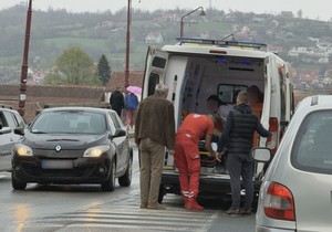 Čačak, povređen pešak