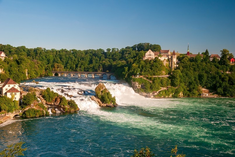 Wodospady Renu, Szwajcaria - najpiękniejszy wodospad w Europie