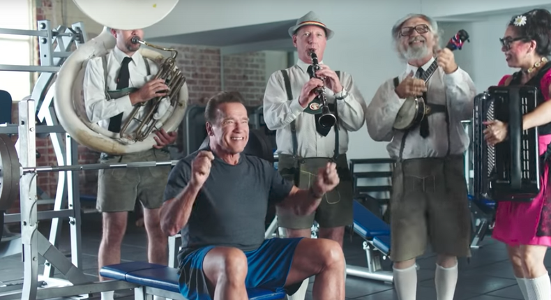 Arnold and LeBron Have the Weirdest Gym Feud