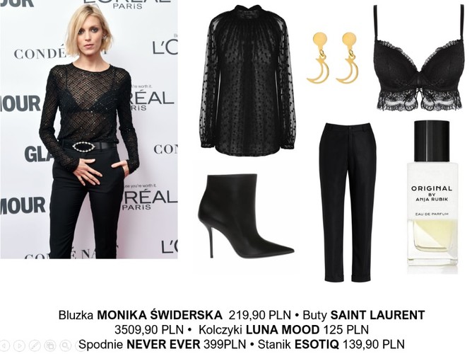 Inspirujące STYLIZACJE Anji Rubik