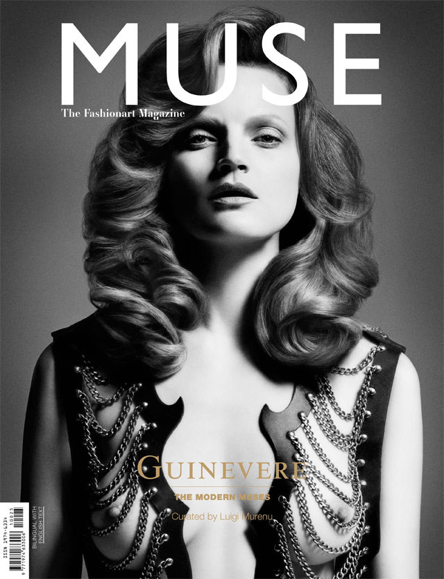 Guinevere Van Seenus na okładce 'Muse"