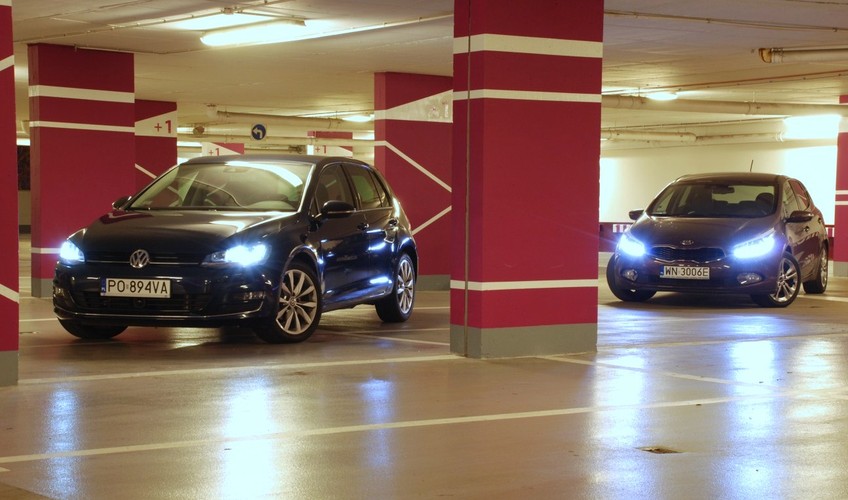Kia cee'd kontra volkswagen golf