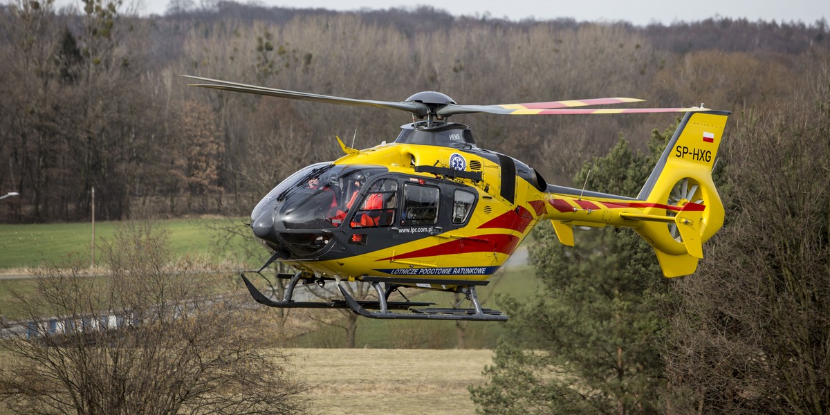 W sobotę w Sosnowcu doszło do nagłego zatrzymania krążenia u 12-miesięcznej dziewczynki. Lądował helikopter LPR.