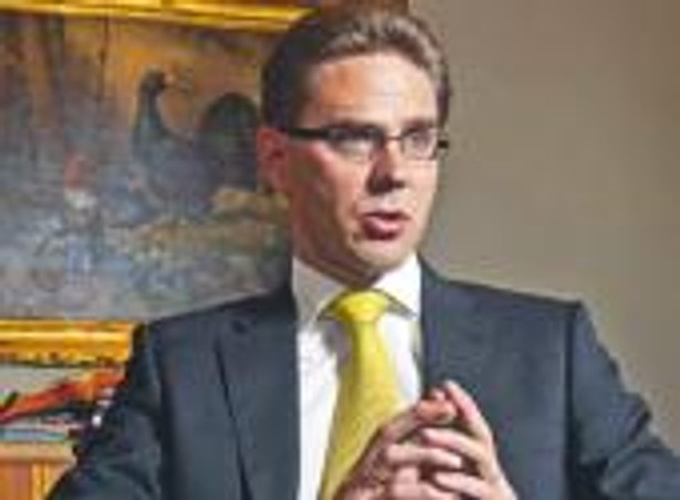 Jyrki Katainen, minister finansów Finlandii, uważa, że rządy powinny przygotować swoich wyborców na przejściową podwyżkę podatków Fot. Bloomberg