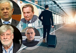 odlazak kombo RAS Oliver Bunic, Snezana Krstic, Emil Conkic, Zoran Ilic, Shutterstock