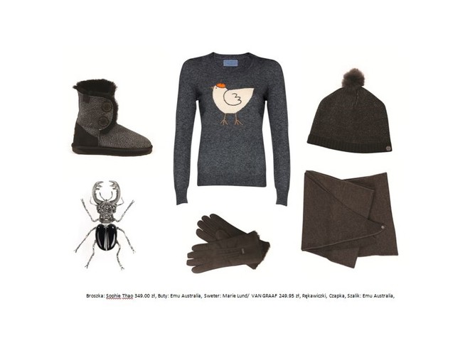 Swetry z nadrukami zwierząt - stylizacje na jesień 2013