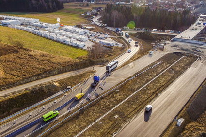 Zerwano kontrakt na budowę odcinka zakopianki. Wykonawca nie płacił innym firmom