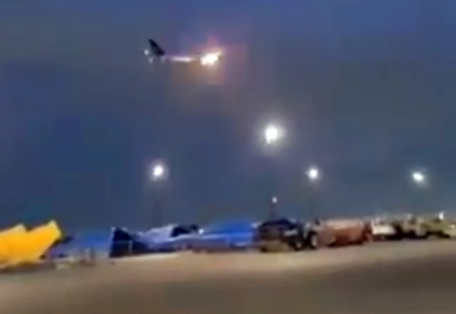 Zapalio se avion "Er Kanade"