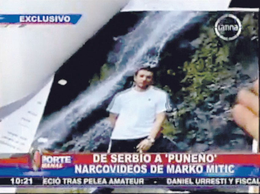 HAPŠEN, OTET, PA UBIJEN: Marko Mitić (snimak s peruanske TV „Frekvensija“)