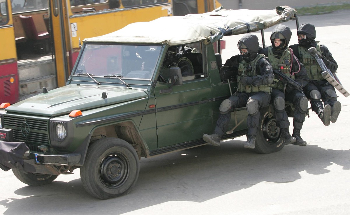 Żołnierze jednostki GROM