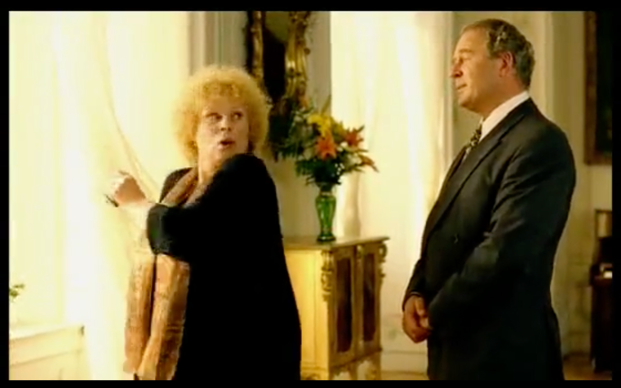 Jana Andresíková ako pomätená Lejdy vo filmoch režiséra Zdeňka Trošku Kameňák.