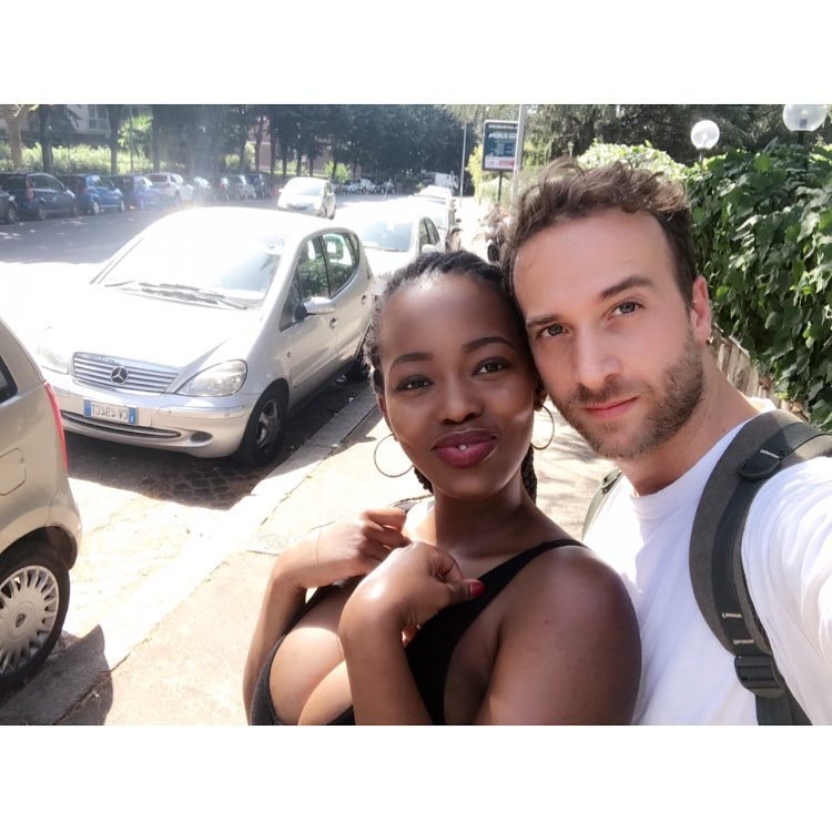 Corazon Kwamboka ex-boyfriend in Italy 