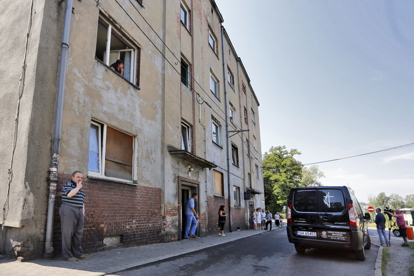 Chorzów. Pożar w kamienicy przy Reymonta