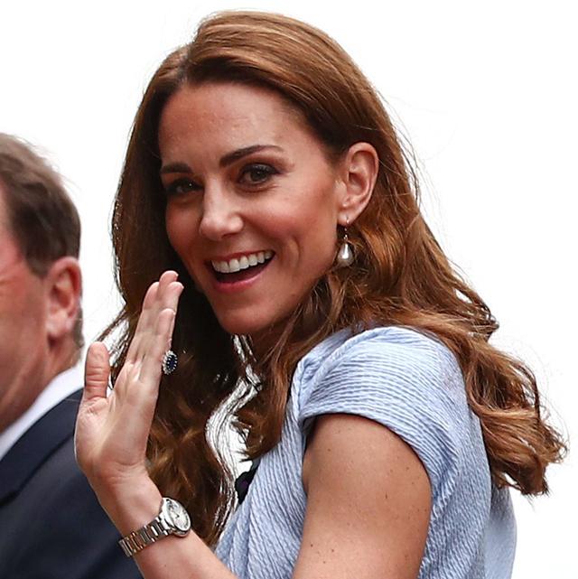 Katalin hercegné a Wimbledon sztárja ebben a kék ruhában