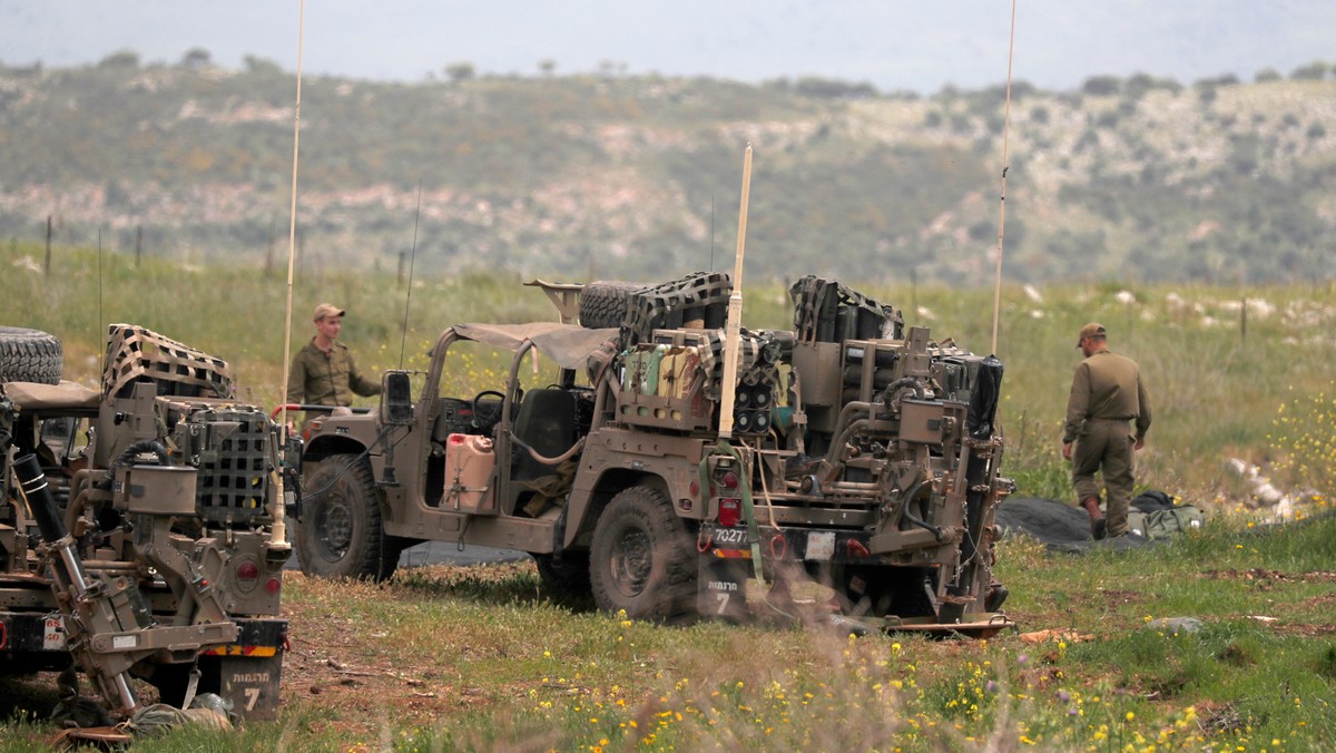 Atak rakietowy na Izrael ze strony Syrii