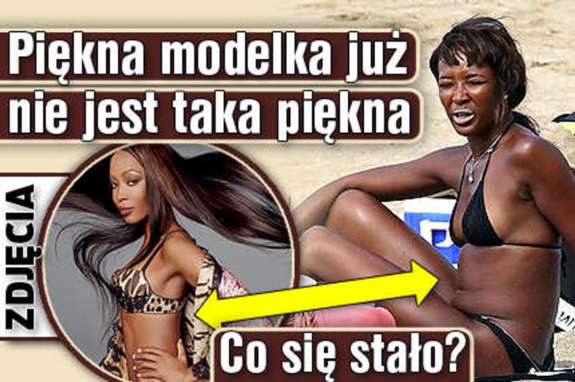 Wielki szwindel! Tak upiększają Naomi Campbell! FOTO