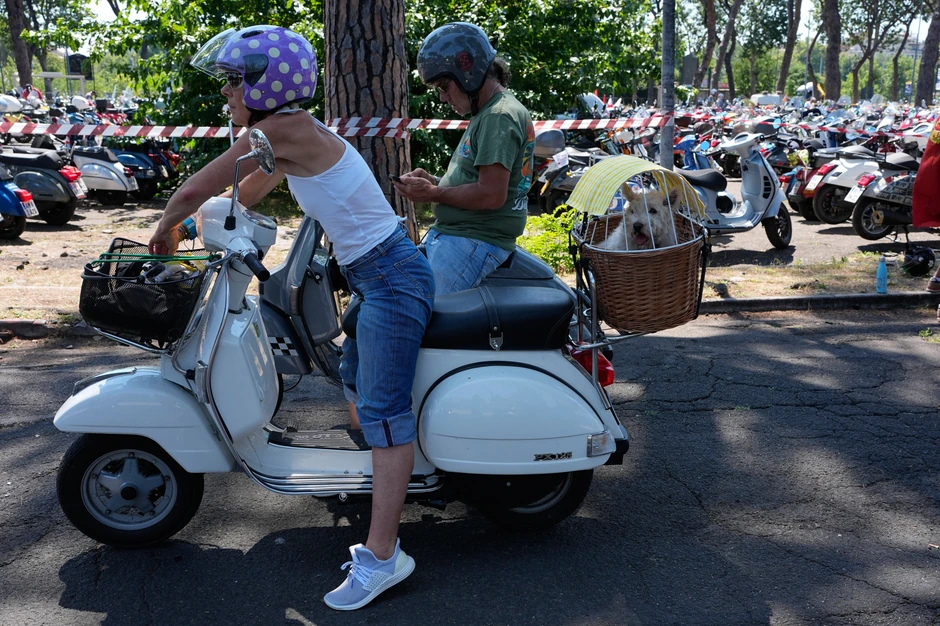 Vespa, Rim