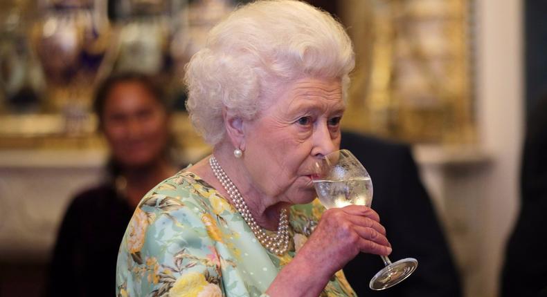 Her Majesty will occasionally treat herself to a glass of sweet German wine in the evenings, according to her former chef.