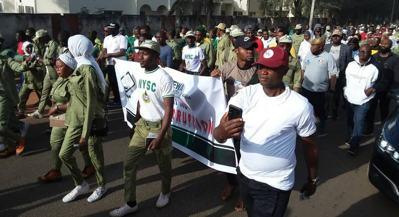 37,000 NYSC members to walk against corruption – DG. [Twitter/@officialEFCC]