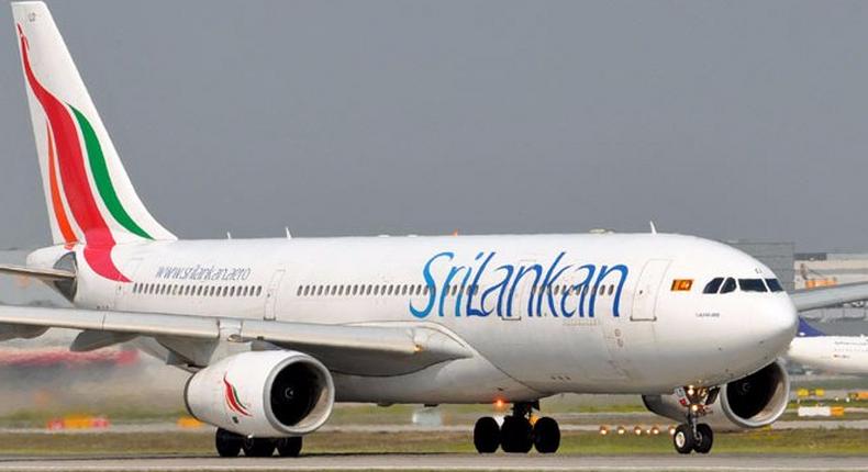 A SriLankan Airlines Airbus A330-200.