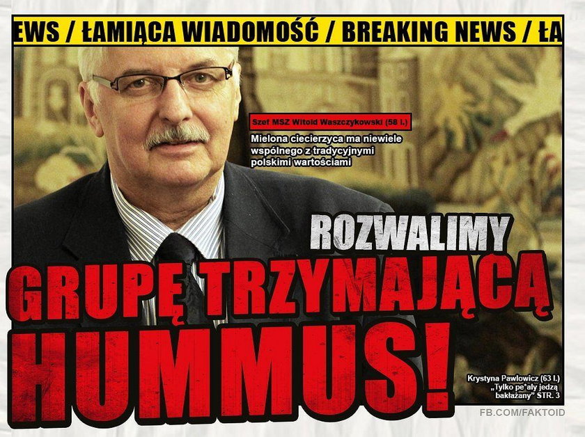 Urodziny Witolda Waszczykowskiego. Najlepsze memy