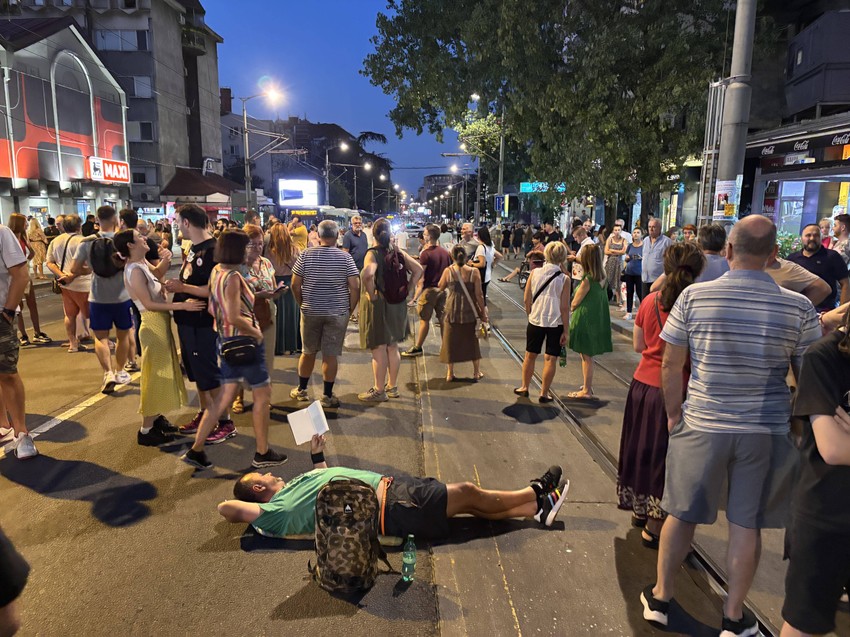 studenti protest blokada banovo brdo