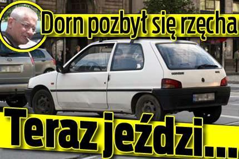 Dorn pozbył się rzęcha. Teraz jeździ...