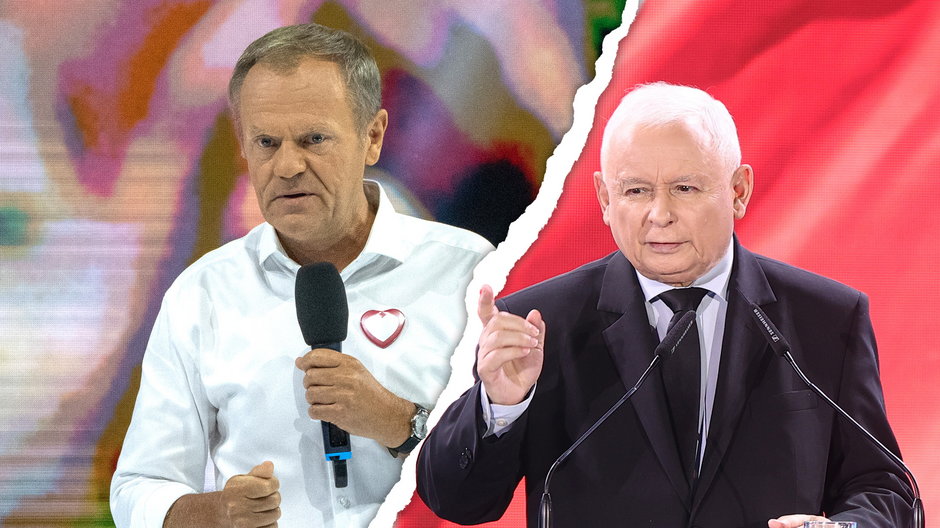 Donald Tusk i Jarosław Kaczyński stoczyli korespondencyjny pojedynek
