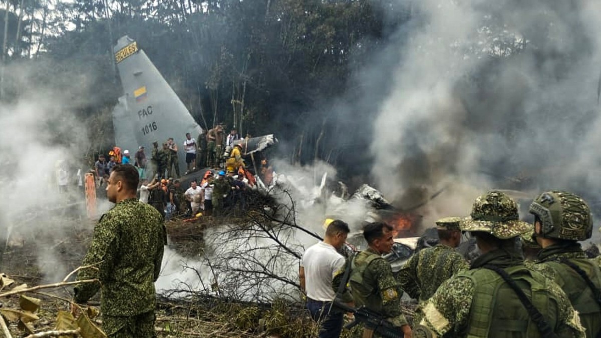 pao avion u Kolumbiji