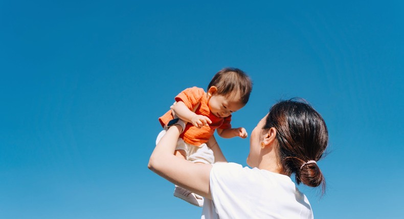 Pomona, California is $500 a month to parents with children under 4 years old.  d3sign / Getty Images