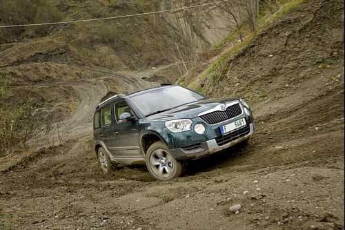 Skoda Yeti - Ostatnie testy przed rozpoczęciem  produkcji