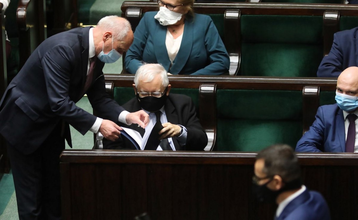 Antoni Macierewicz i Jarosław Kaczyński