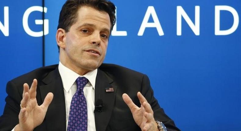 Scaramucci attends the WEF annual meeting in Davos