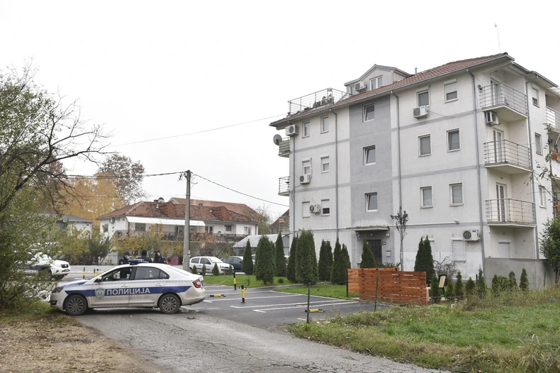 Policija na mestu tragedije