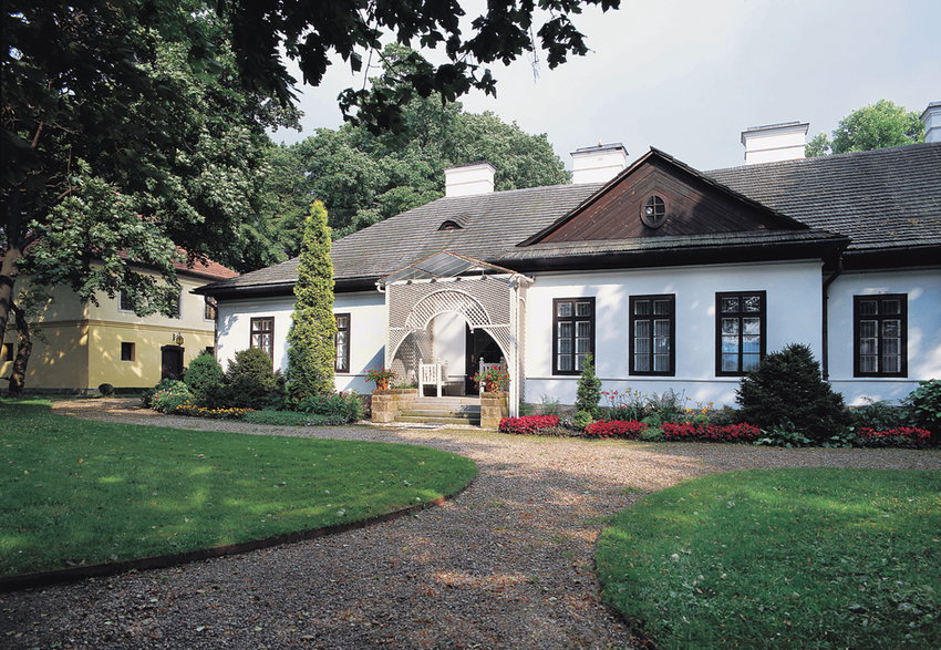 Posiadłość Pendereckich w Lusławicach, 1997 r.