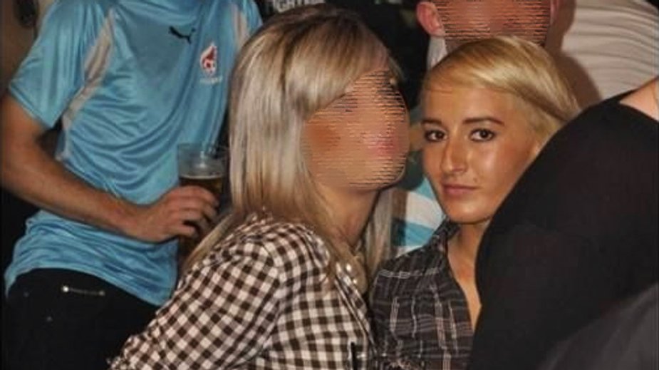 Iwona Wieczorek w klubie w Sopocie