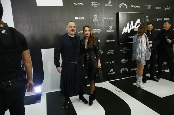 Toni Cetinski sa suprugom Dubravkom