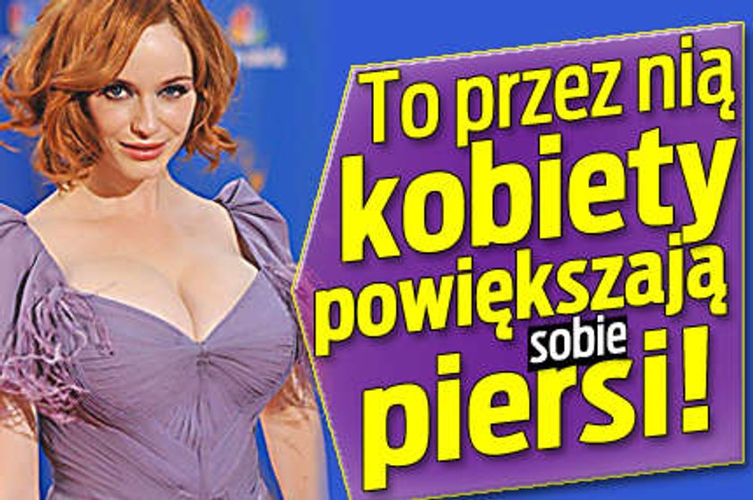 To przez nią kobiety powiększają sobie piersi!