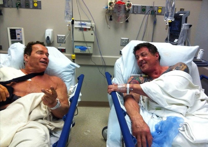 Terminator i Rambo jedan pored drugog