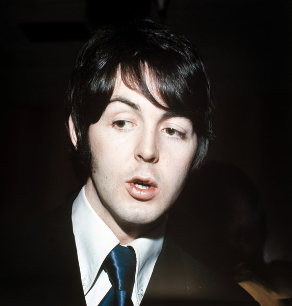 Paul McCartney w 1962 r.