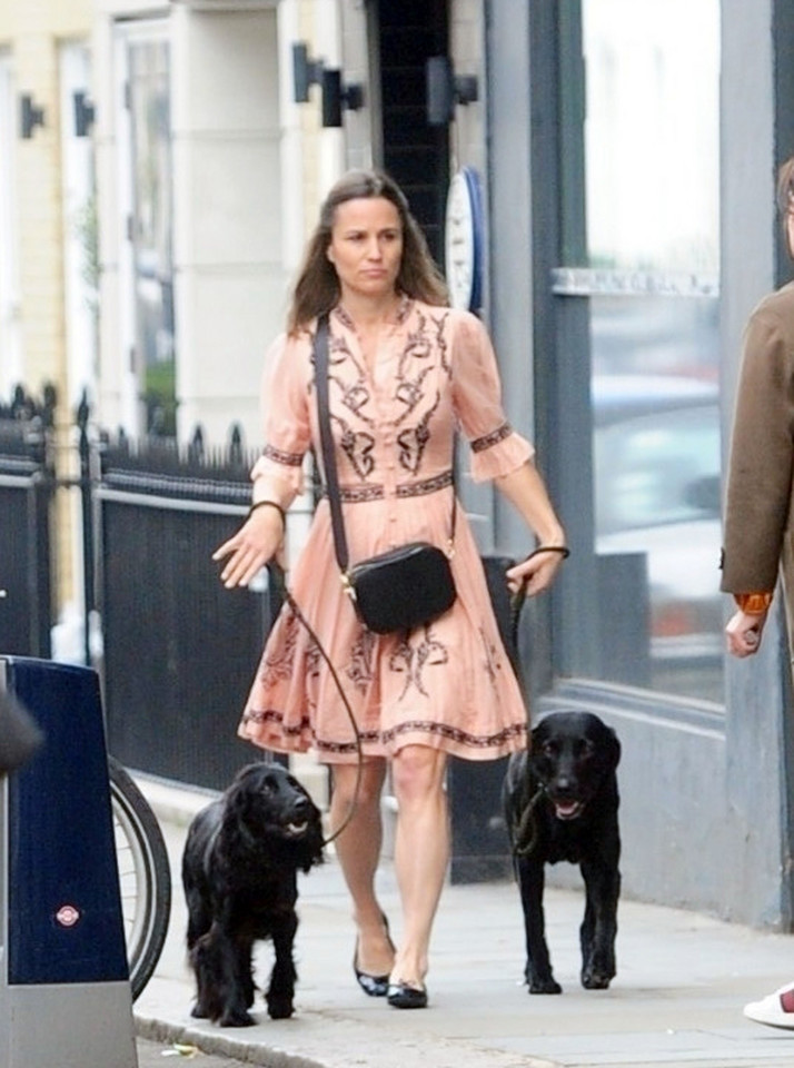 Pippa Middleton w widocznej ciąży