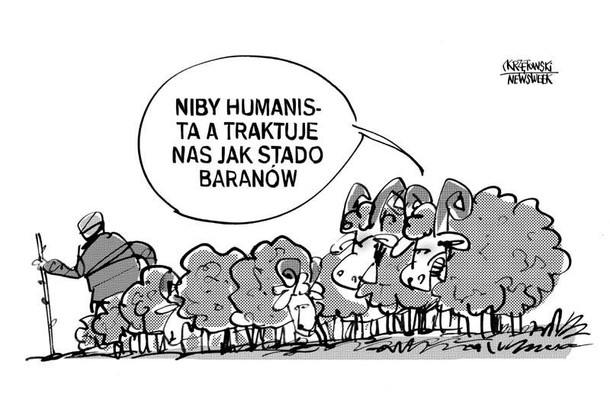 Niby humanista krzętowski