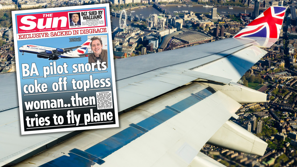Pilot British Airways pochwalił się "pudrowaniem nosa". Zdradziła go załoga