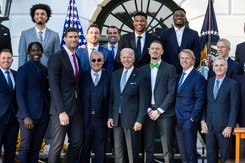 Joe Biden przyjął w Białym Domu koszykarzy Milwaukee Bucks