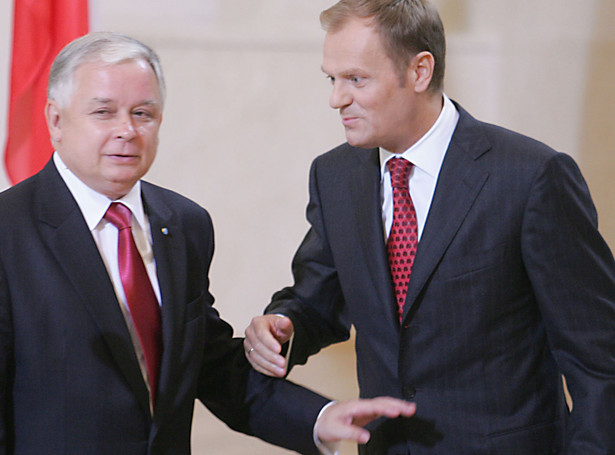 Kaczyński puścił Tuska przodem