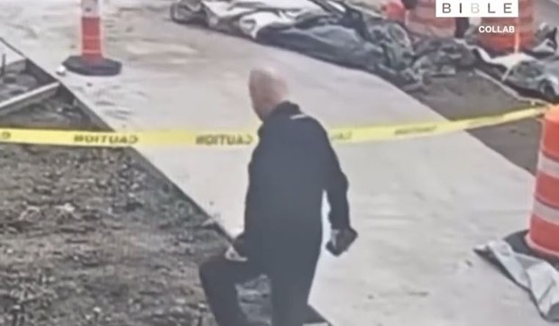 Nesrećni muškarac dva puta upao u sveži asfalt