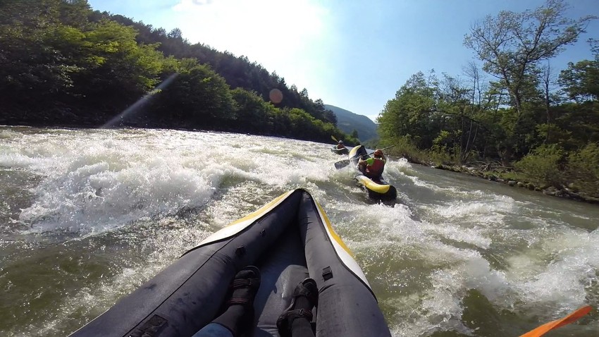 Pustolovna vožnja kajakom na Ibru